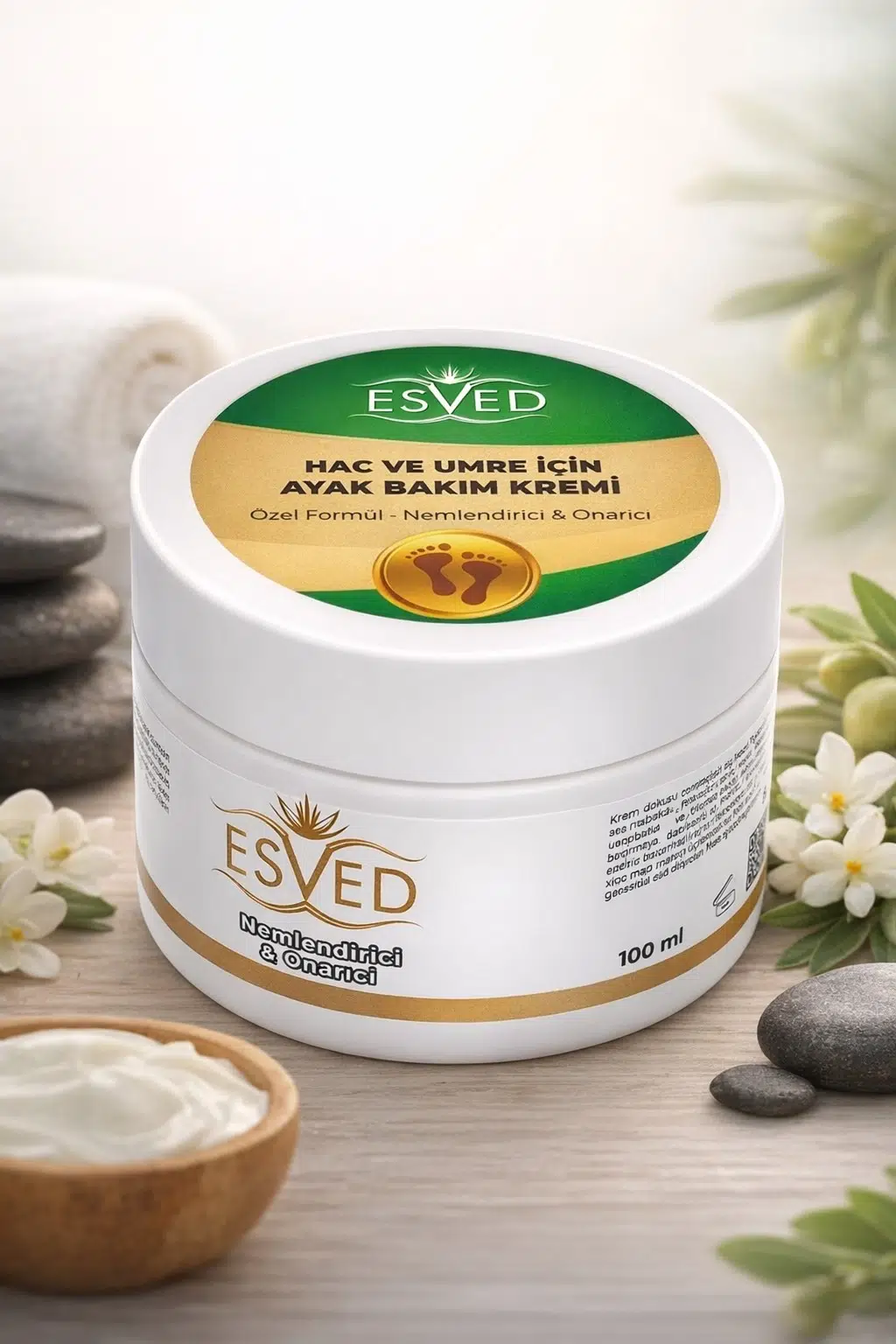 Hac ve Umre Ziyaretleri için Ayak Bakım Kremi Parfüm içermez