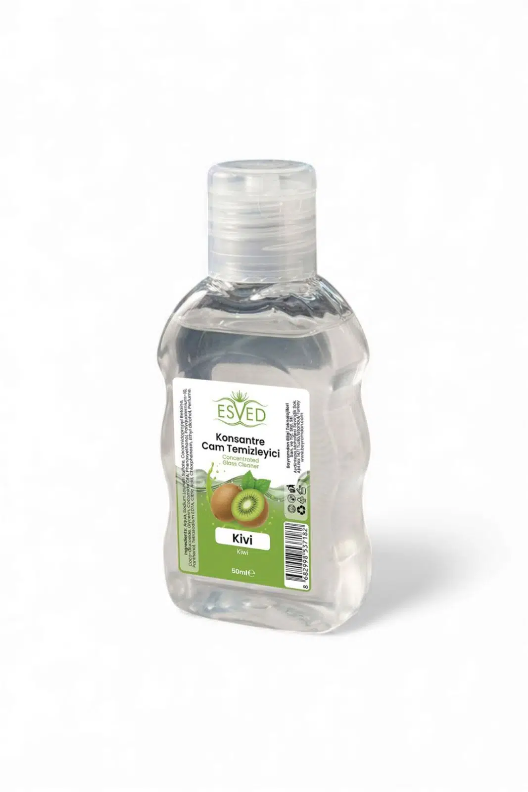 Konsantre Cam Temizleme Sabunu Kivi Parfümlü 50 ml 10 adet