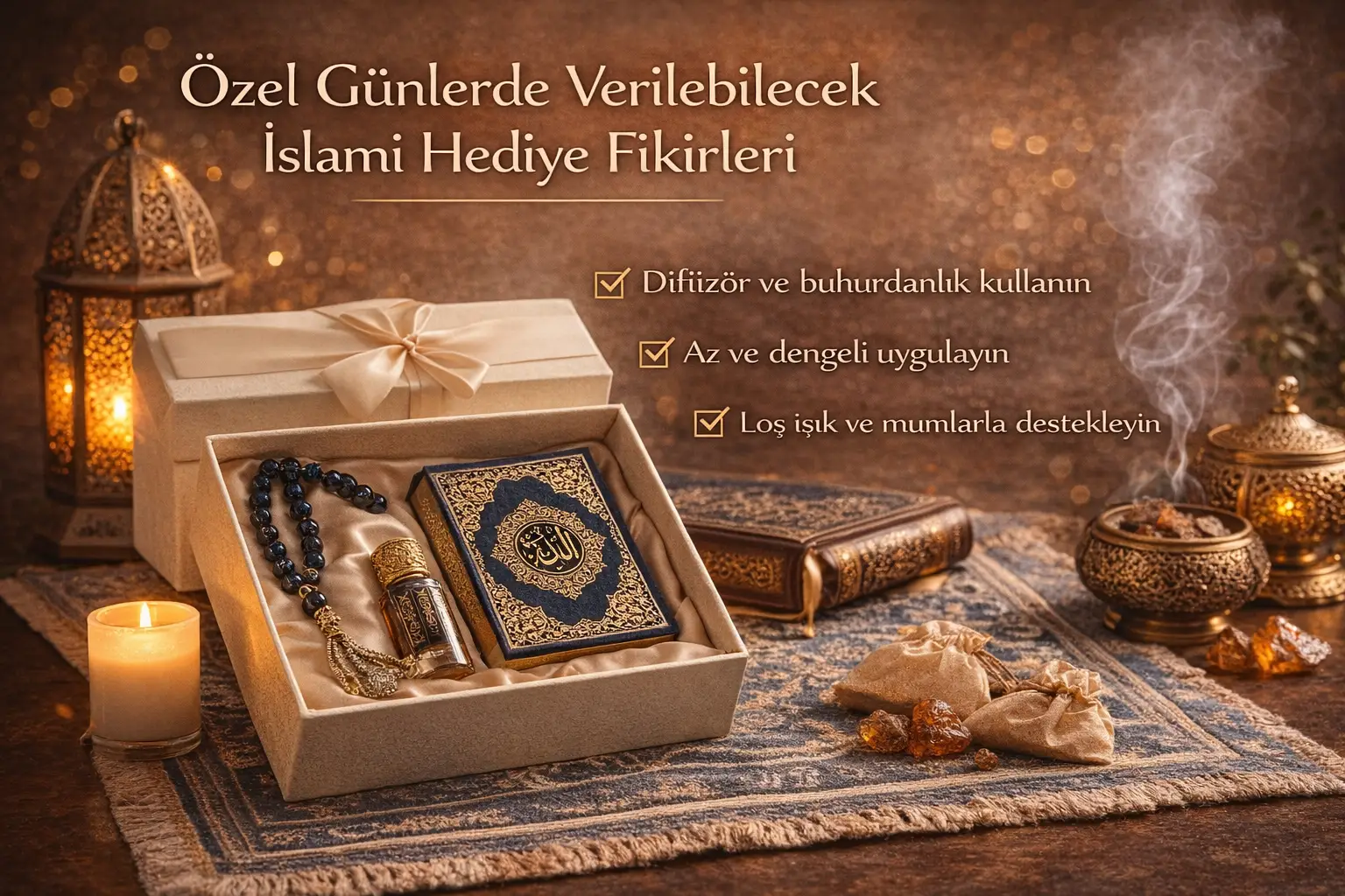 Özel Günlerde Verilebilecek İslami Hediye Fikirleri
